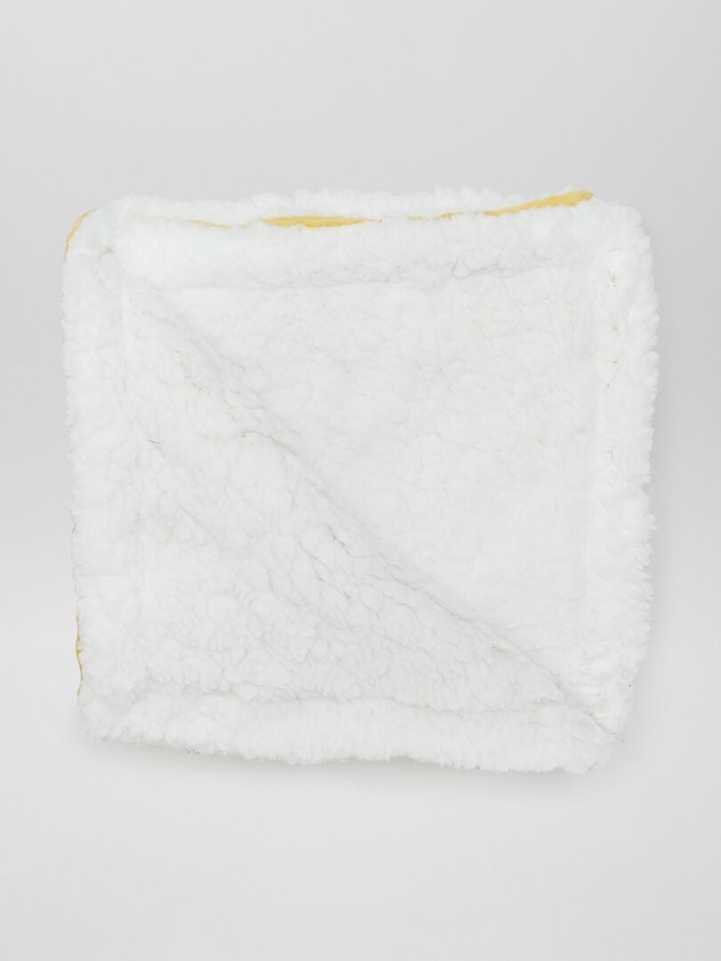 Disney fleece- en sherpa-deken - GEEL