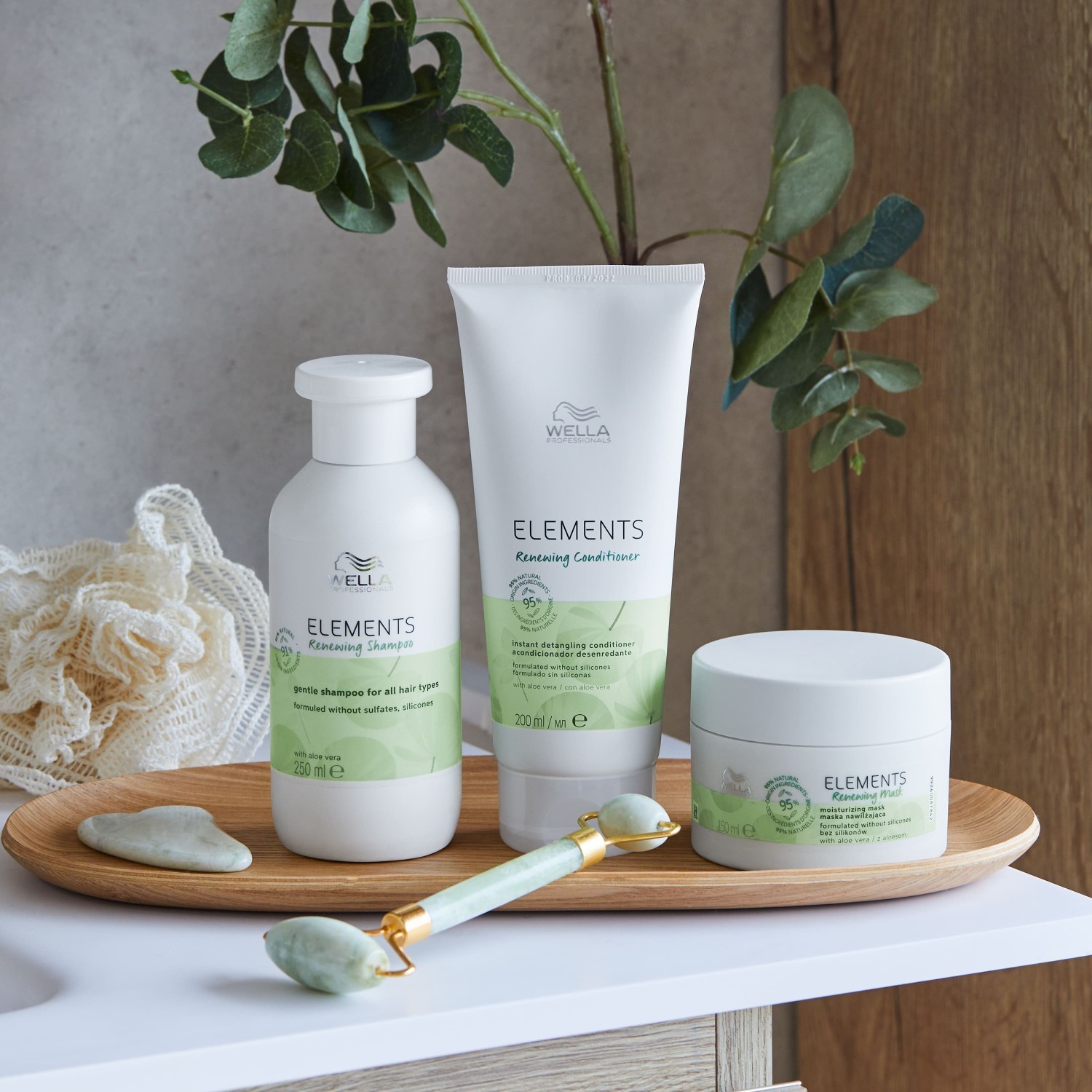 Wella Professionals Elements Renewing kondicionierius plaukams, 200 ml