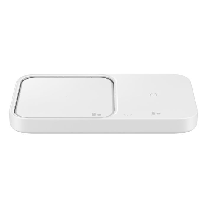 Cargador inalámbrico doble rápido Samsung de 15 W - Base de inducción - Adaptador de CA no incluido - Negro