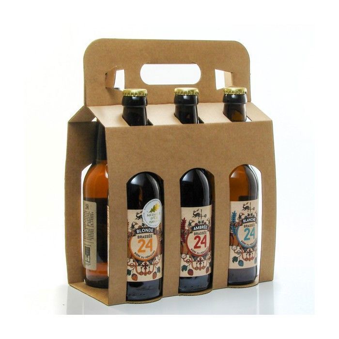 Confezione da 6 birre Brassée 24 Mixte Saveurs Brasserie Artisanale de Sarlat 6x33cl