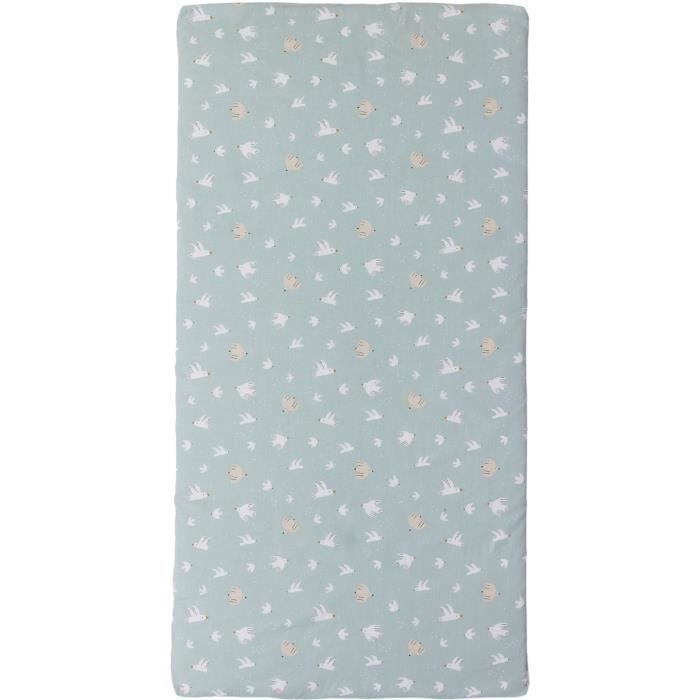 Colchón nómada para actividades al aire libre - 120 x 60 x 4 cm - Azul - TINEO