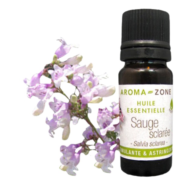 Olio essenziale di salvia sclarea della Provenza, 10 ml