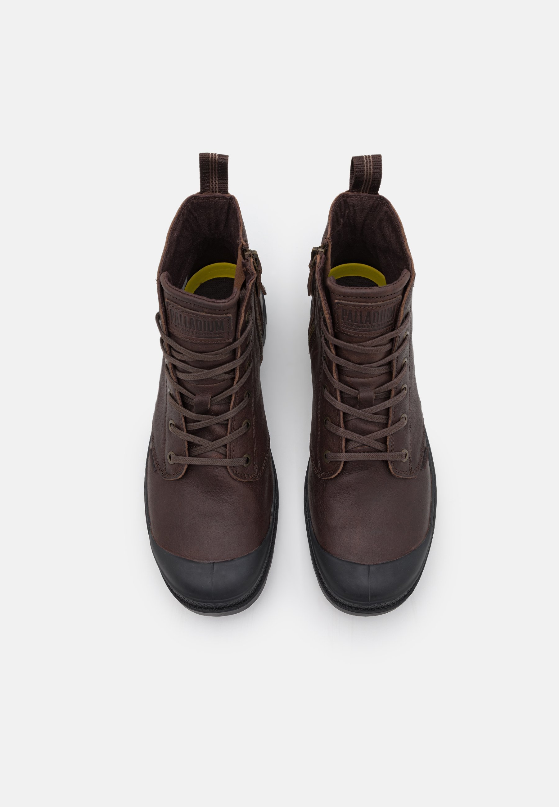 Palladium PAMPA - Stivaletti stringati - bisonte