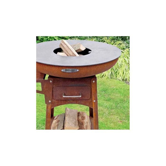 Remundi - Braséro barbecue à bois ZELOS - Diamètre 82 cm ou 102 cm - diamètre (cm):82