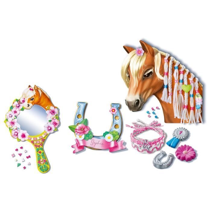 Ravensburger-Be Creative Cheval–kit Multi-activités Horses–10 créations–Activité détente et créative–Dès 7 ans–238751