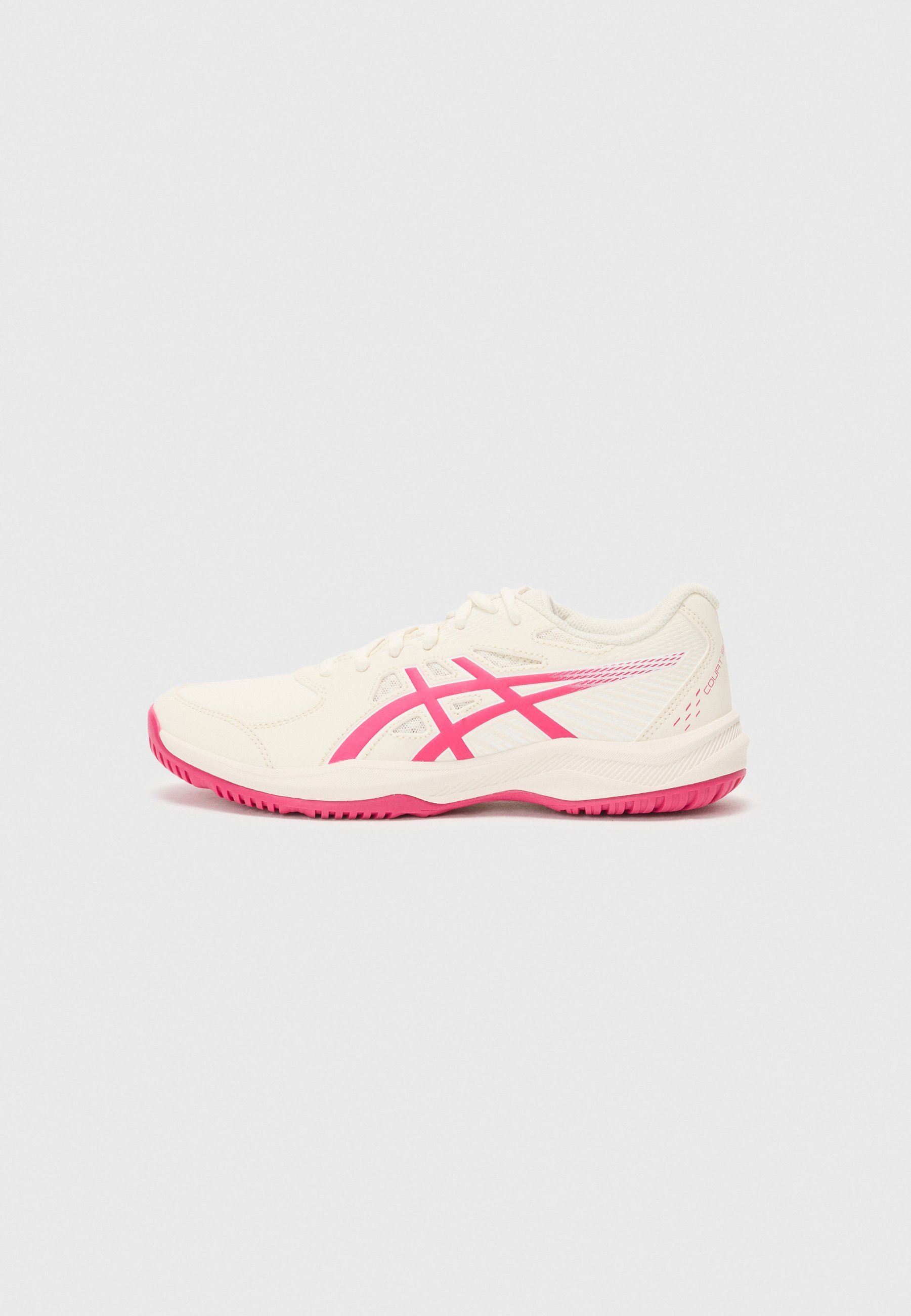 ASICS COURT SLIDE 4 - Multicourt tennisschoenen - crème/felroze