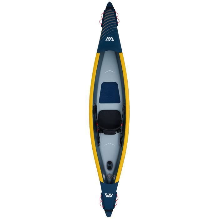 AQUA MARINA Tomahawk Air-K 375 puhallettava kajakki - oliivinvihreä - 1 hengelle - aikuinen