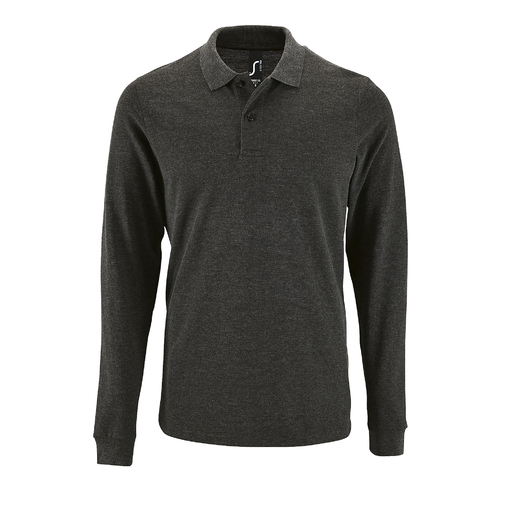 Tricou polo cu mânecă lungă din piqué Sols