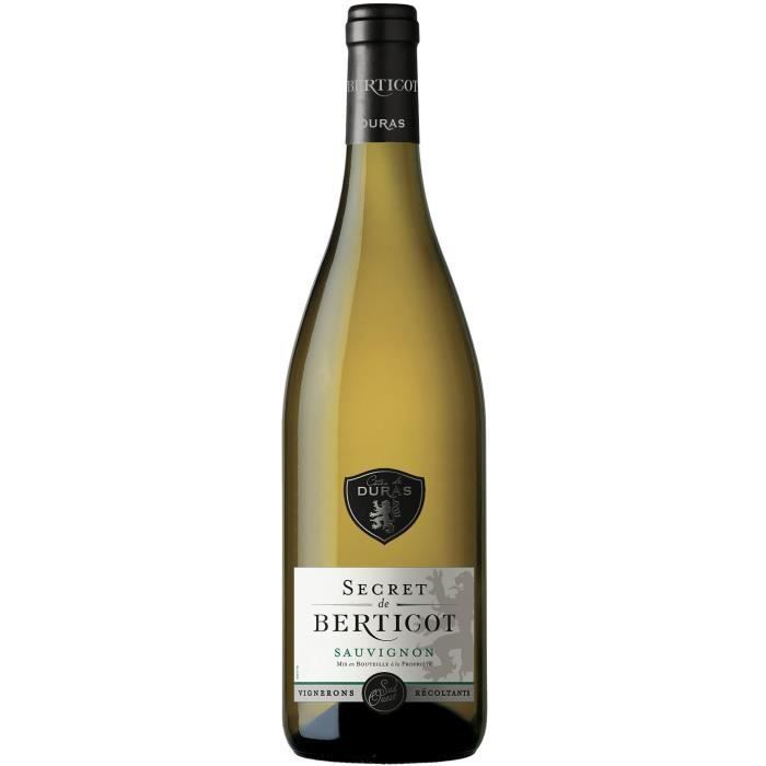 Secret de Berticot Sauvignon AOC Côtes de Duras - Vinho branco do Sudoeste da França, safra 2024