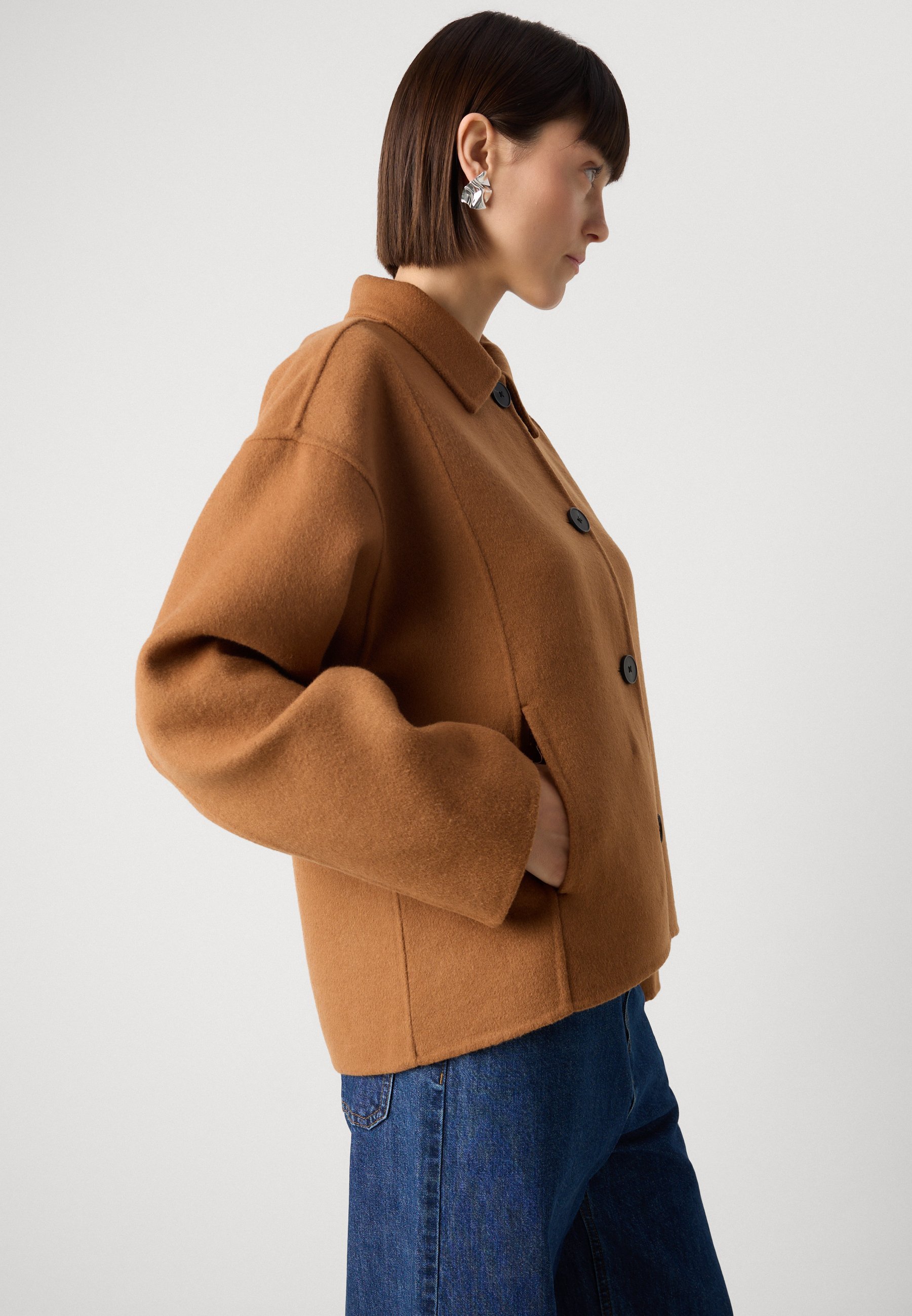 Lindex JACKET MELISSA - Kevyt takki - kameli
