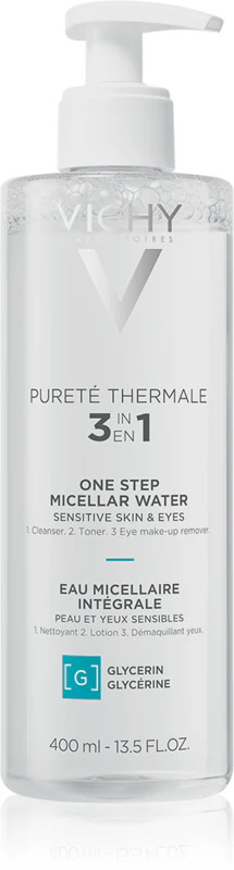 Vichy Pureté Thermale água micelar mineral para pele sensível