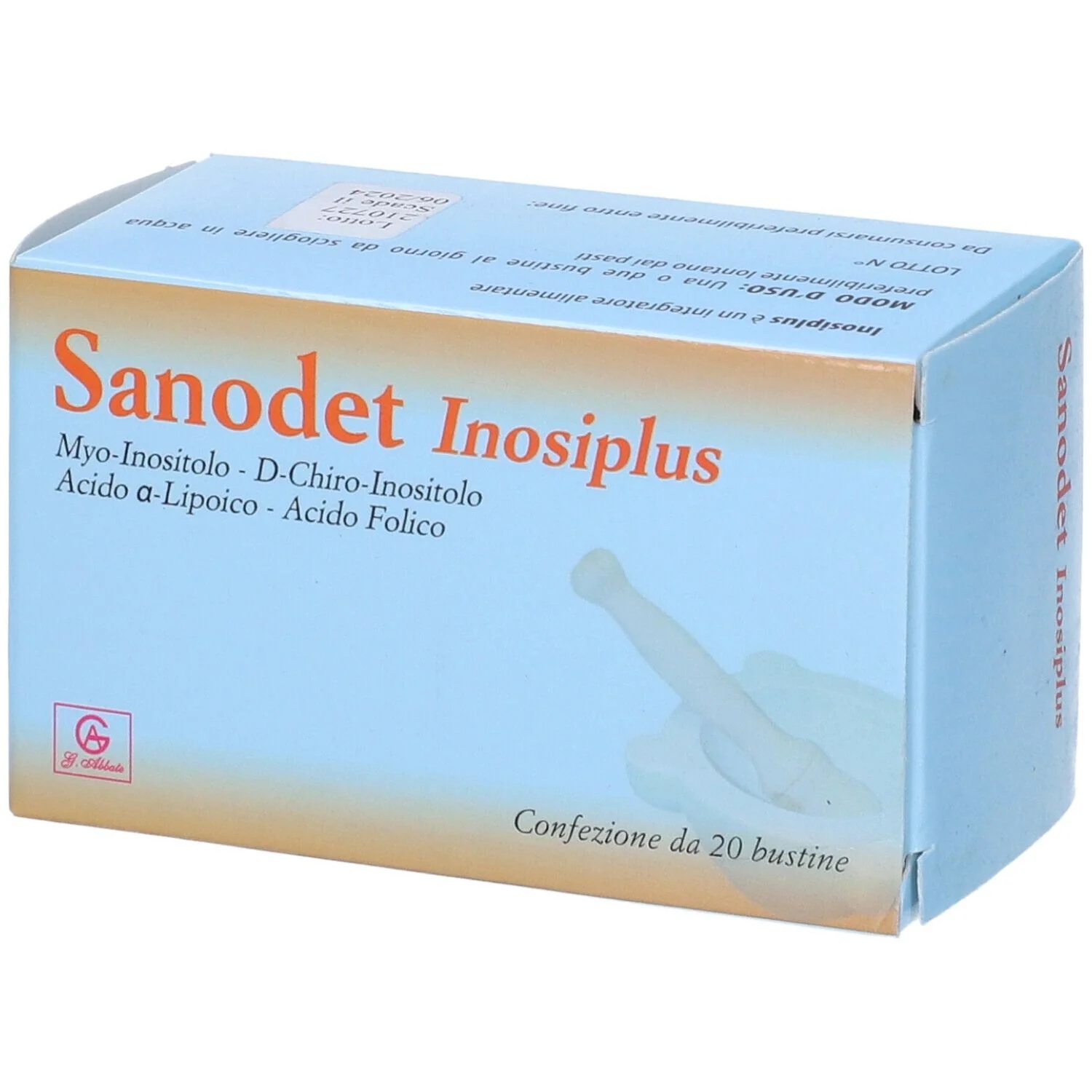 SANODET Sanodet Inosiplus 20 sachets