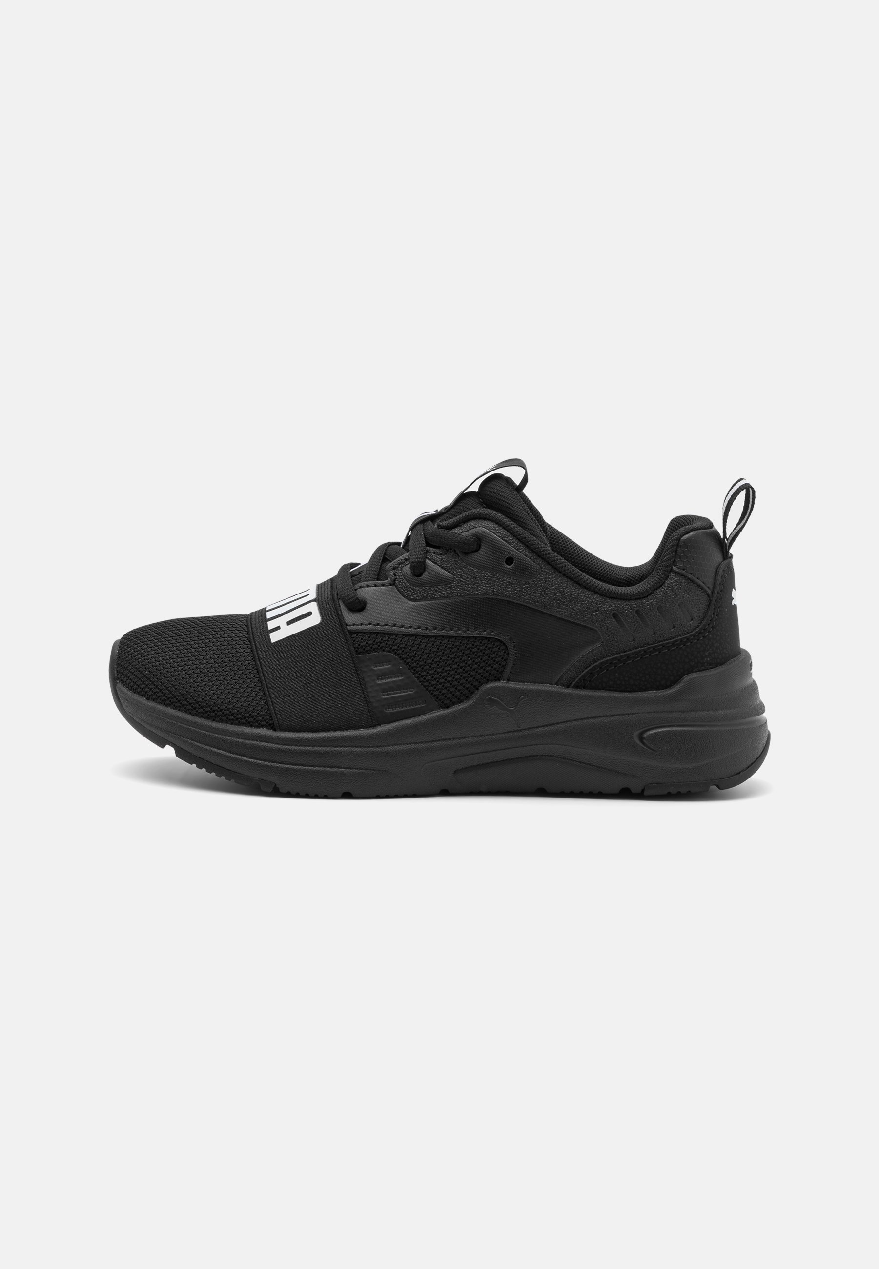 Puma SOFTRIDE WIRED 2 UNISEXE - Chaussures de running sur route - noir/blanc