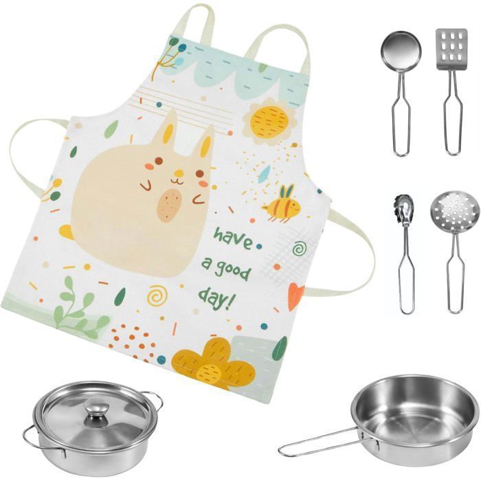 Cuisine en bois - MAMABRUM - Mamabrum 70x30x99,5 cm - Interactive - Accessoires inclus - Pour enfants dès 3 ans