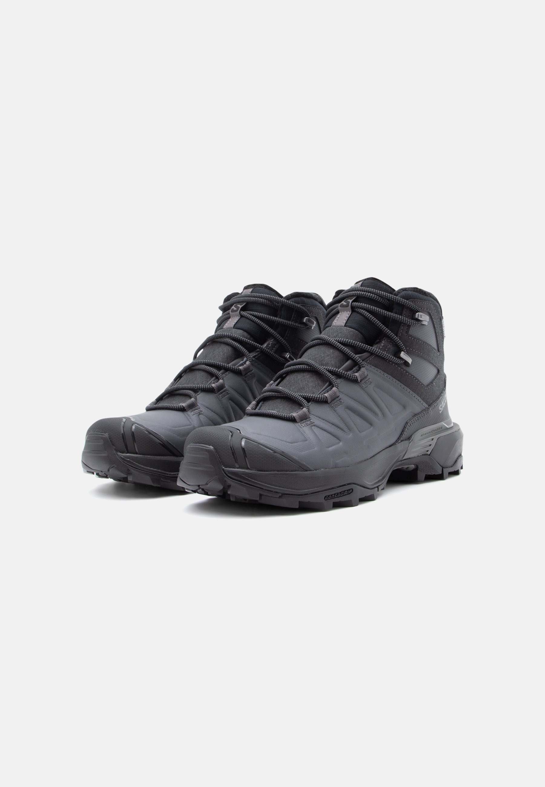Salomon X ULTRA WP - Stivali invernali - nero/asfalto/castello