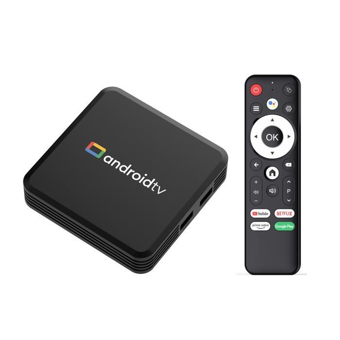 Android Box - TV Box - 4K - 2/8GB - IPTV Box - Android 15.0 - Android TV - WiFi 2.4/5.0G - Multimedia Box