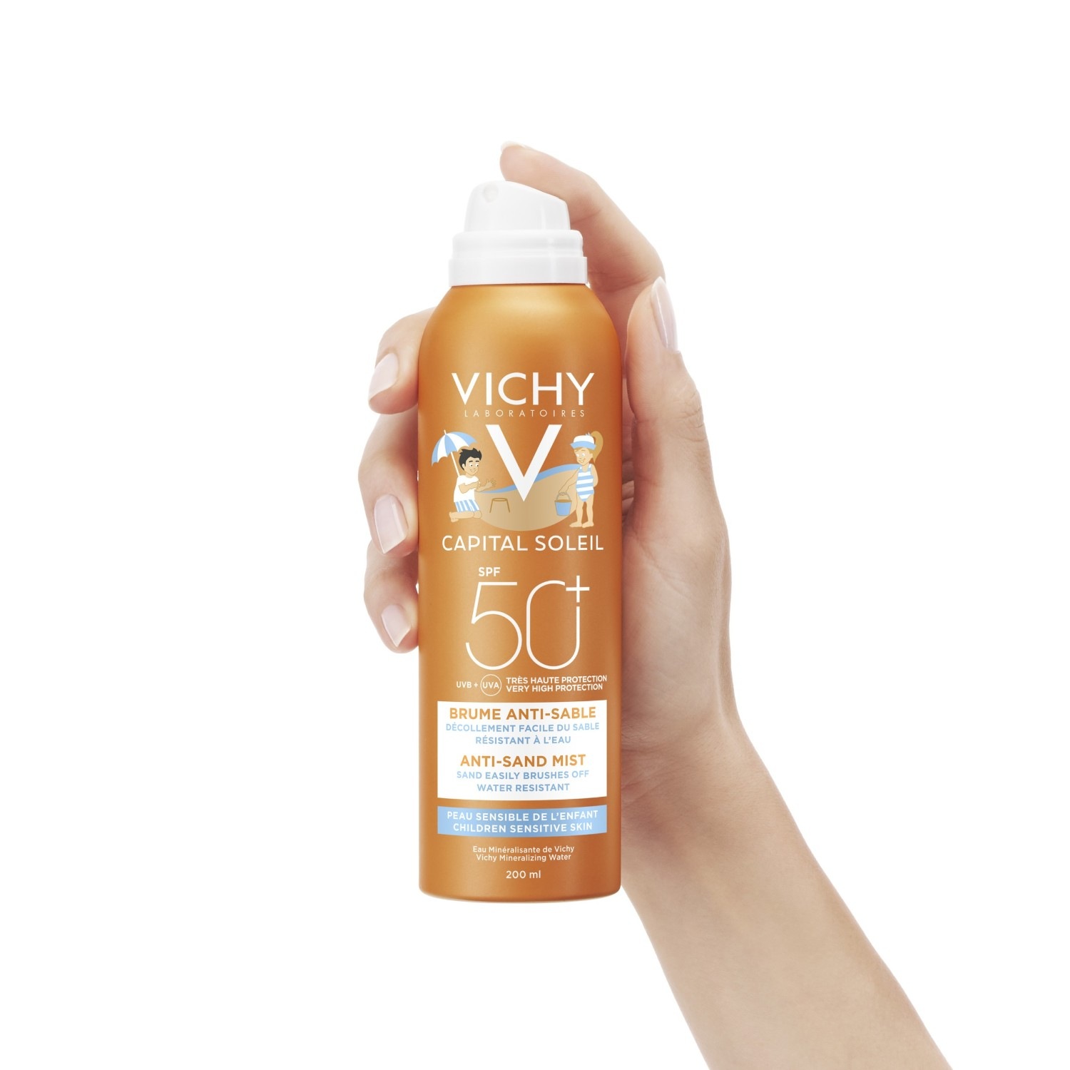 Vichy Ideal Soleil Brume Anti-Sable Enfants SPF 50 +