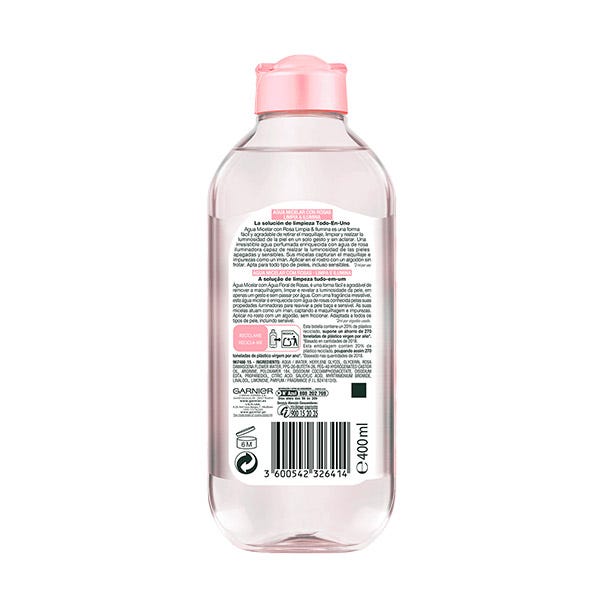 Růžová micelární voda | 400 ml
