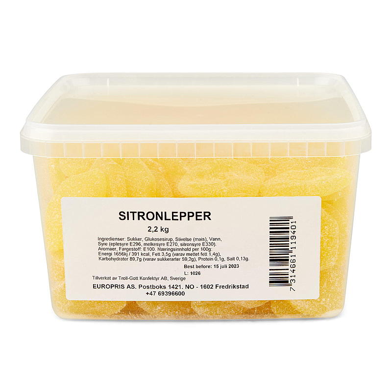 KnallGoodt Citroenlippen 2,2 kg
