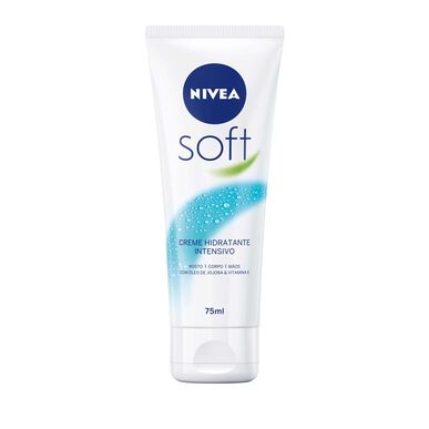 Nivea Soft tehokosteusvoide kasvoille, vartalolle ja käsille 75 ml