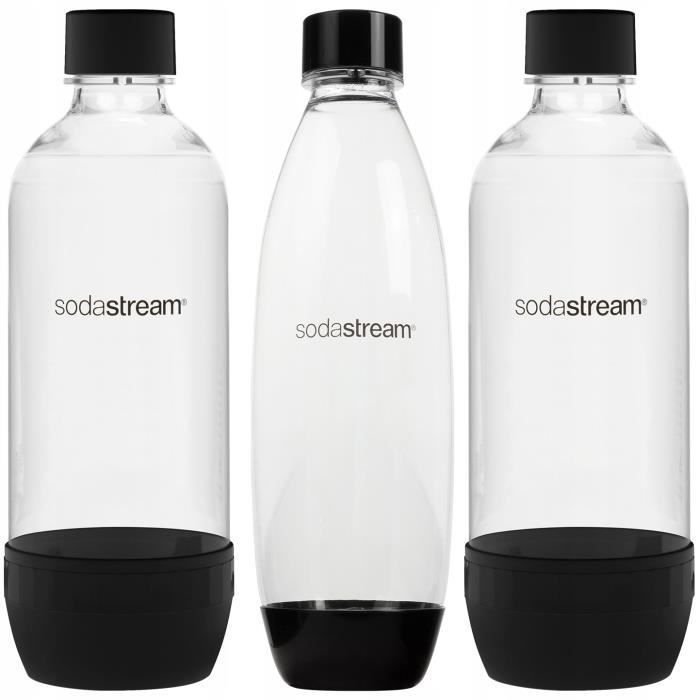 Saturateur eau gazeuse - Sodastream - Terra - 3 bouteilles 1L - 6 saveurs Bolero - Bouteille CO2 Quick Connect