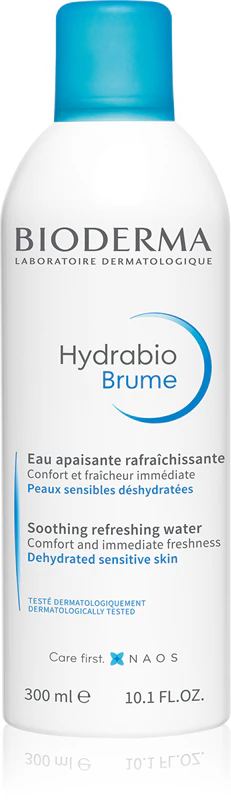 Bioderma Hydrabio Brume erfrischendes Wasserspray für trockene Haut