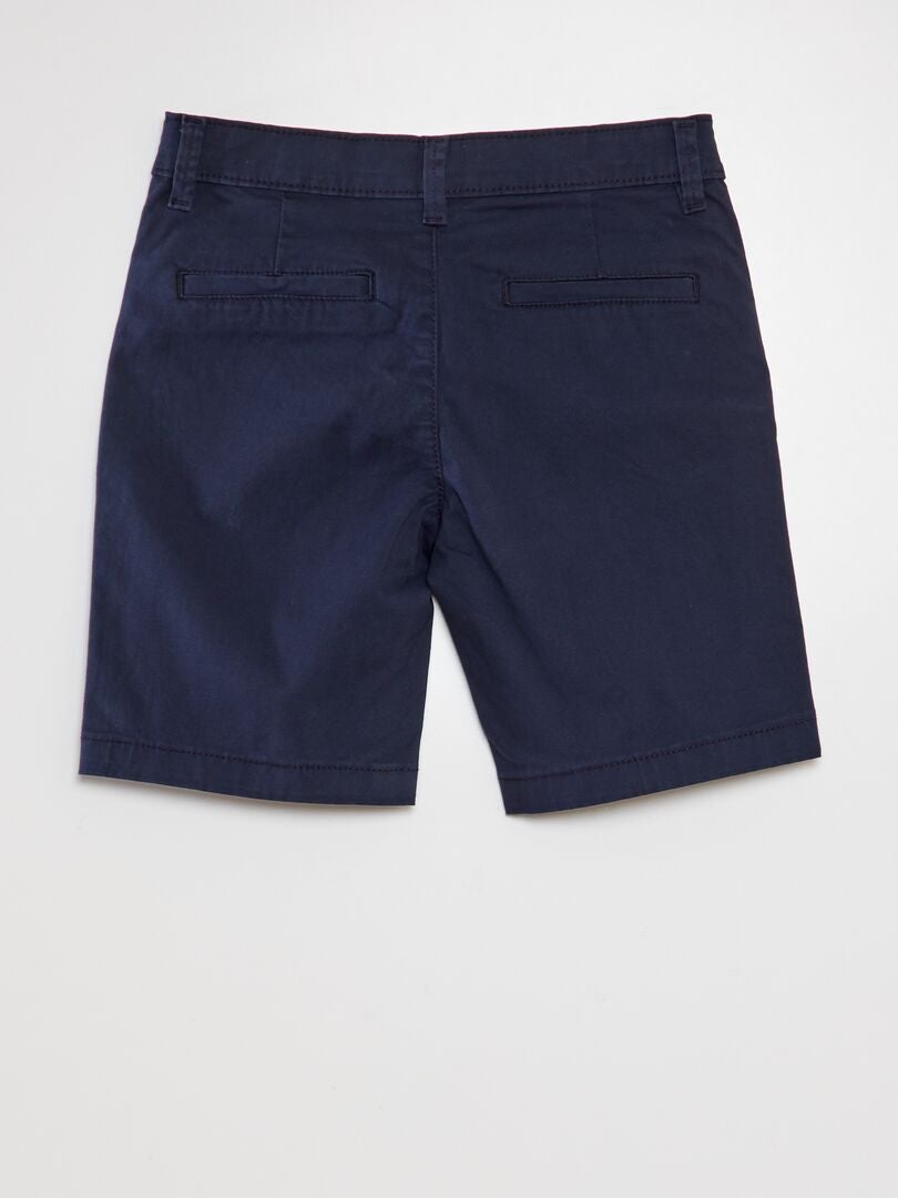 Pantalones cortos chinos - azules