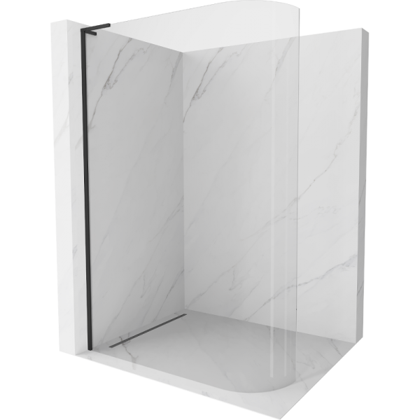 Ścianka prysznicowa zaokrąglona Walk-in Mexen Kioto L 80 x 200 cm