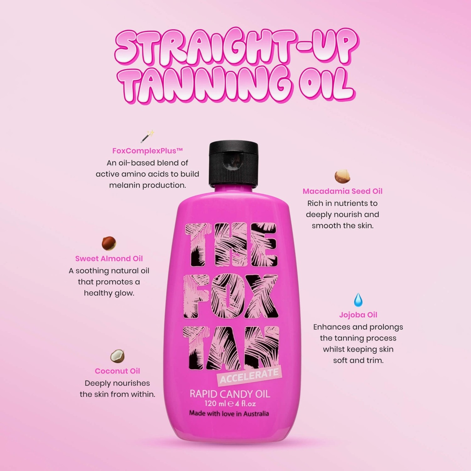 THE FOX TAN Rapid Candy Oil