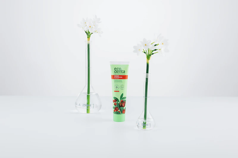 Ecodenta Green Tartar Eliminating Refreshing Anti-Tartar zubní pasta s fluoridem