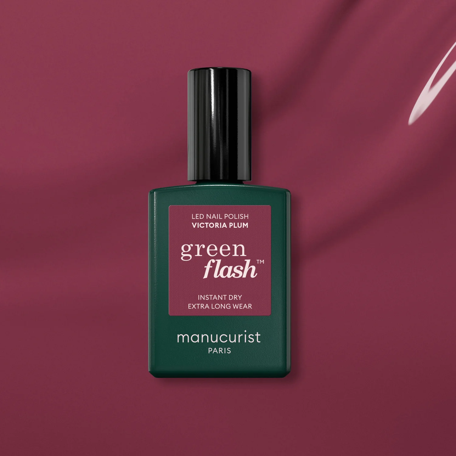 Semi-permanent LED Green Flash™ - 15 ml Victoria Plum