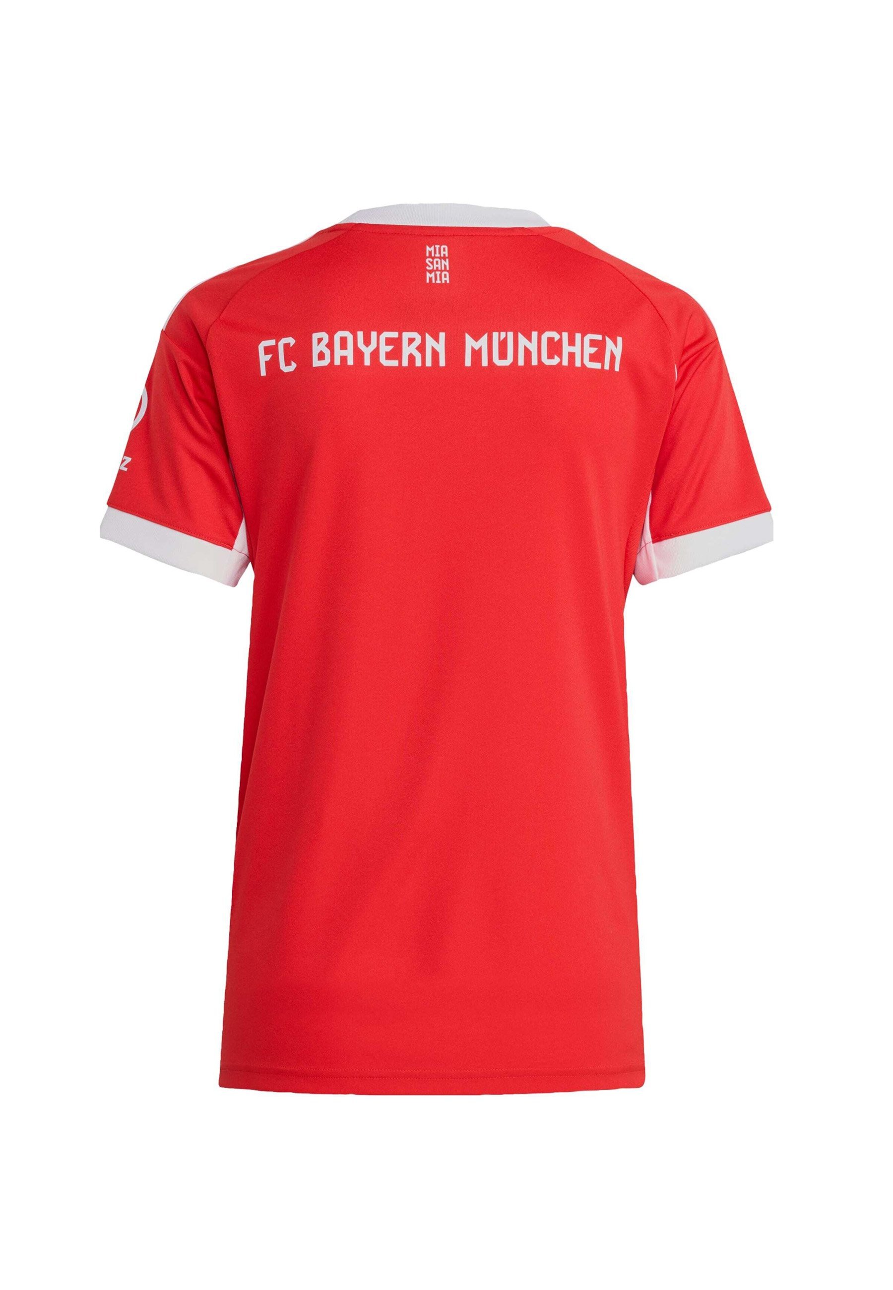 adidas Performance FC BAYERN MÜNCHEN THUISSHIRT 25/26 DAMES - T-shirt met print - rood