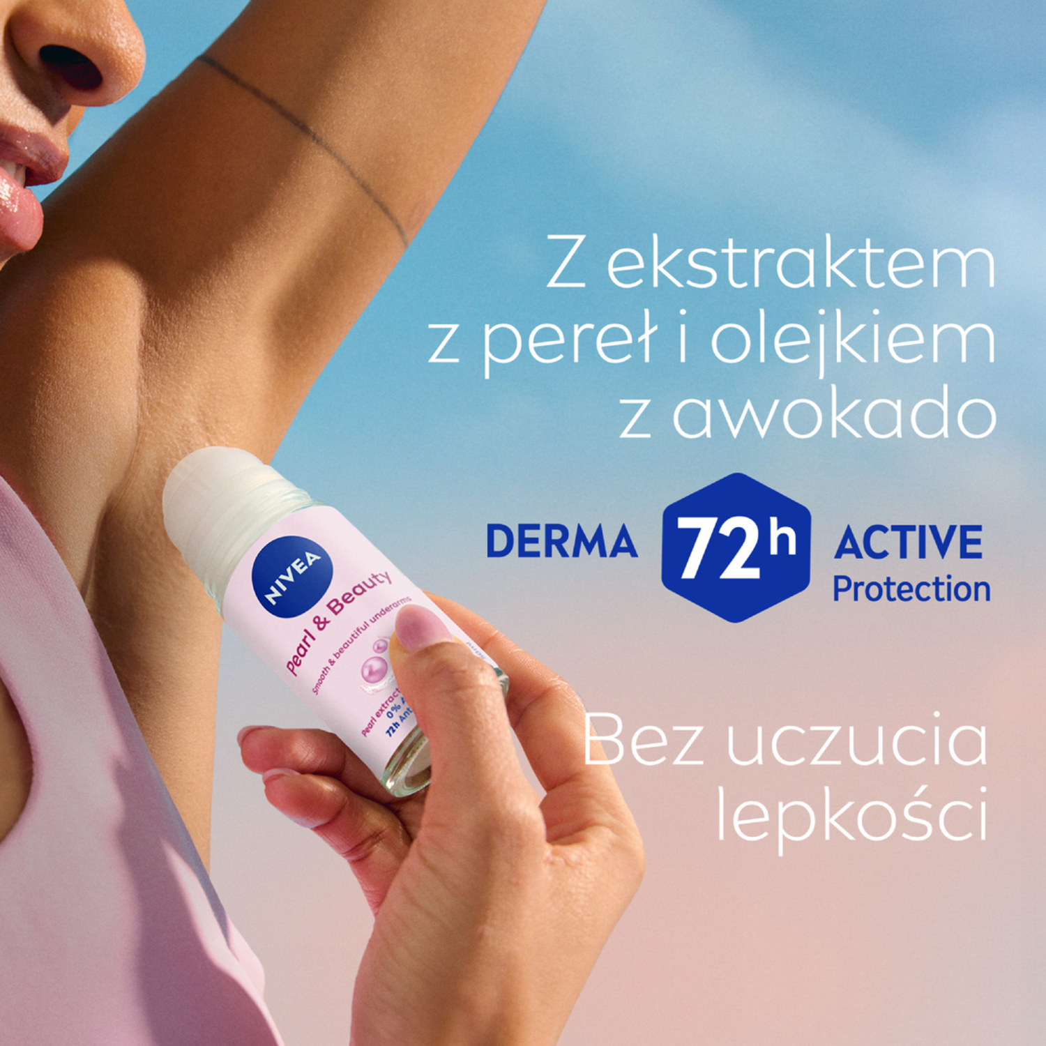 Nivea ženski roll-on antiperspirant 50ml Pearl Beauty