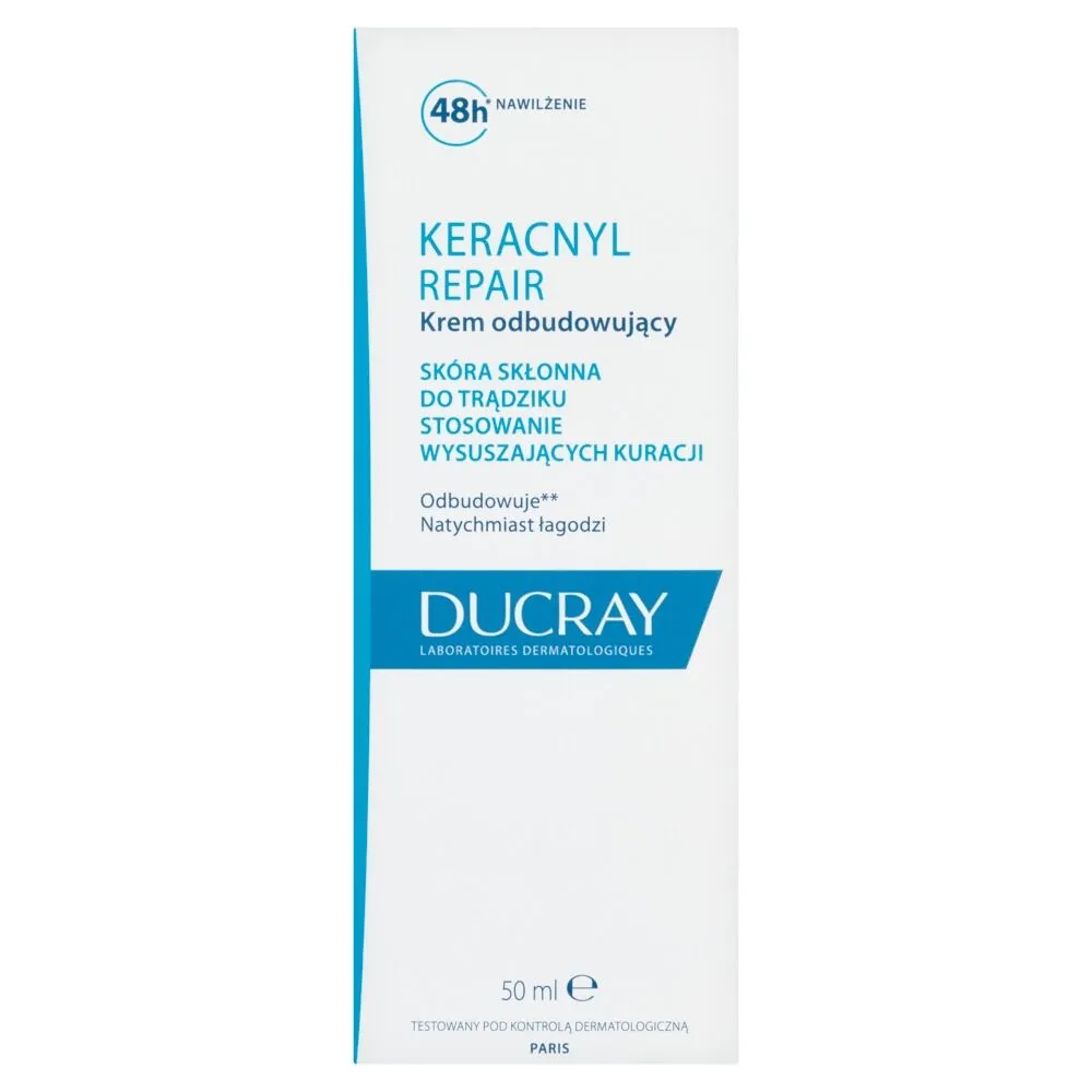 Ducray Keracnyl Repair Regenerujący krem do twarzy
