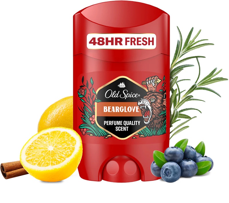 Old Spice Bearglove vīriešu dezodoranta zīmulis