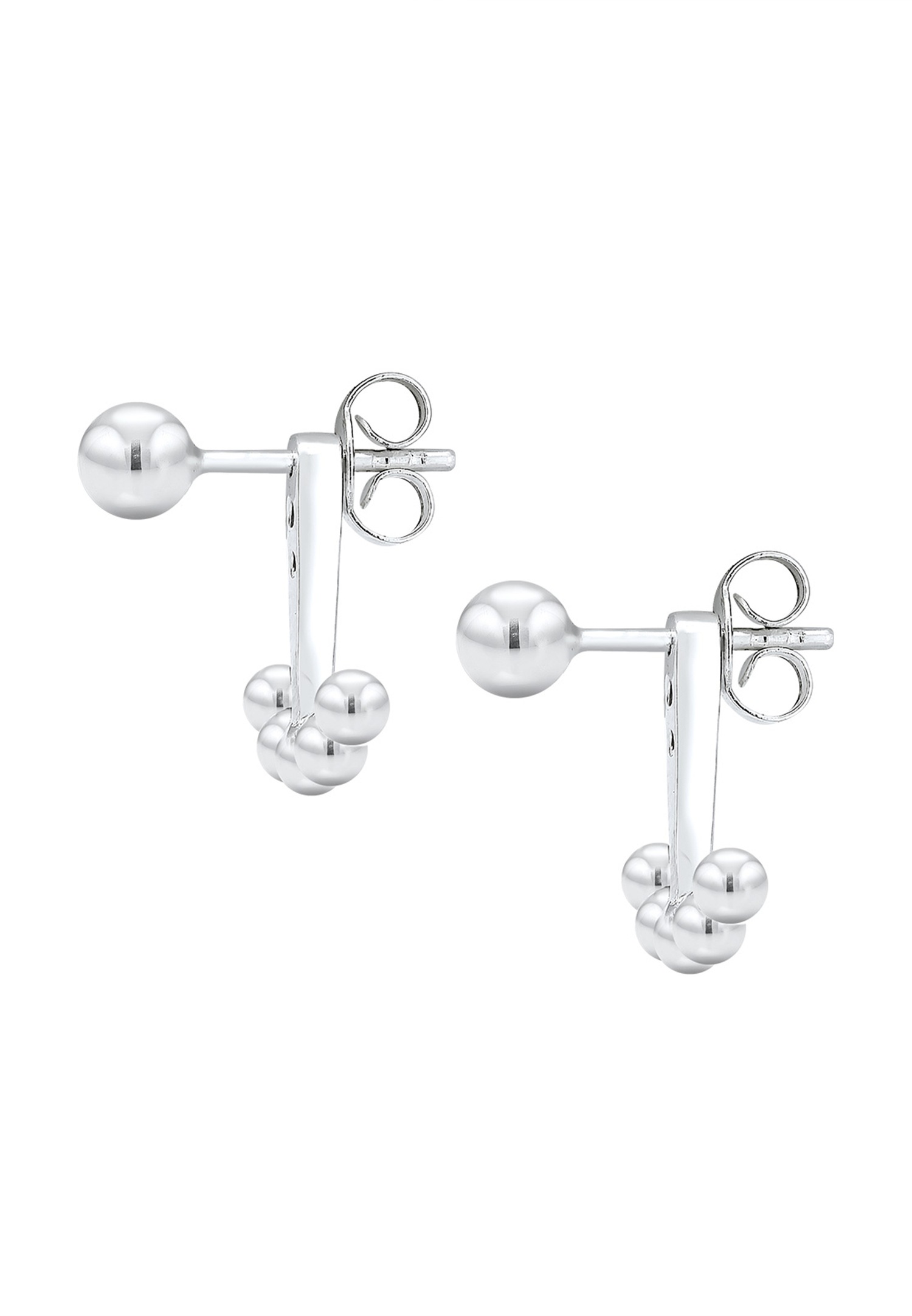 Elli Boule tendance Boucles d'oreilles Femme - (925/1000) Argent
