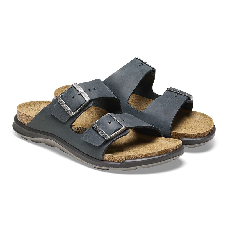 Arizona Crosstown Pelle oliata - Black Black