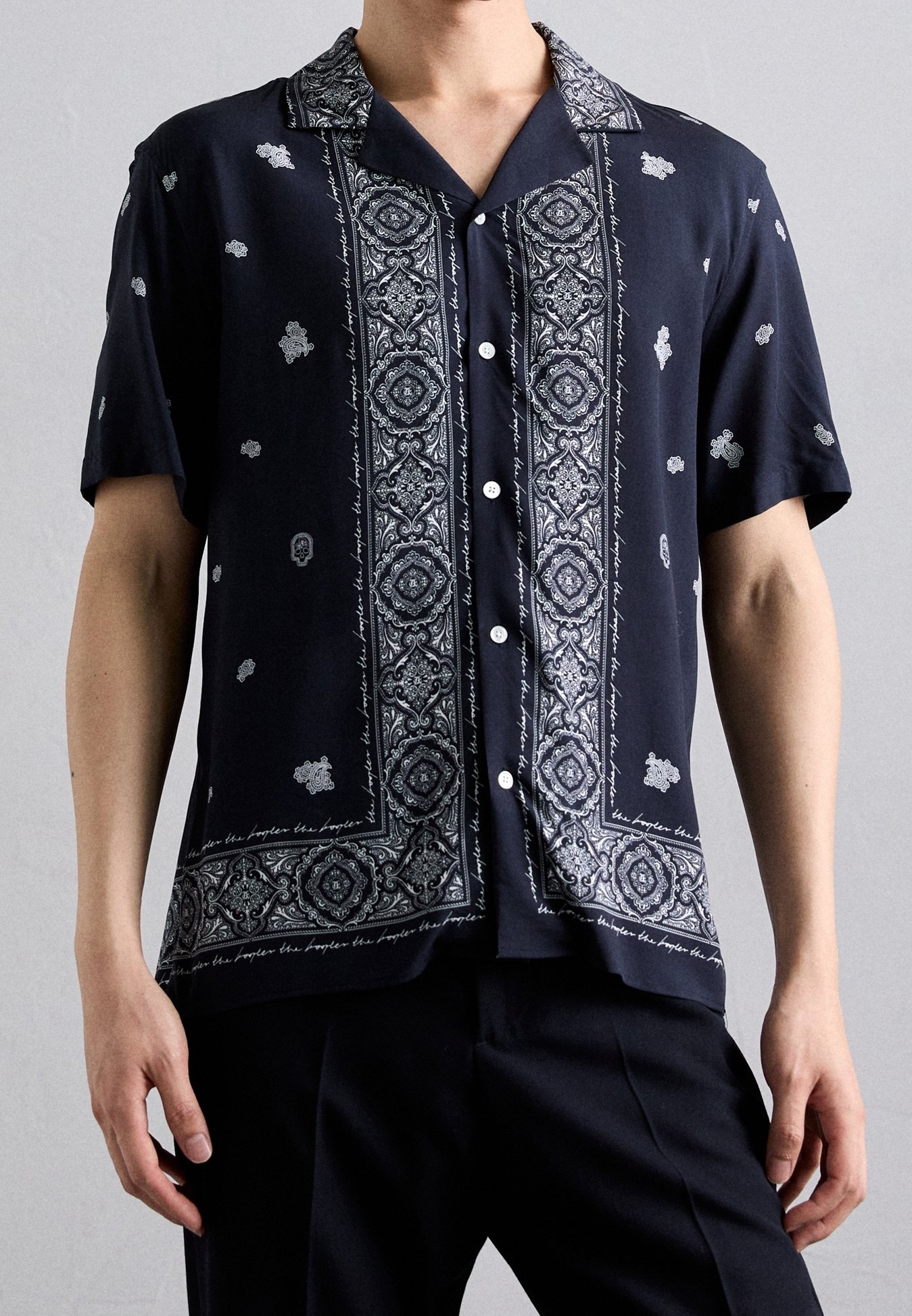 Het Kooples-shirt - donkerblauw