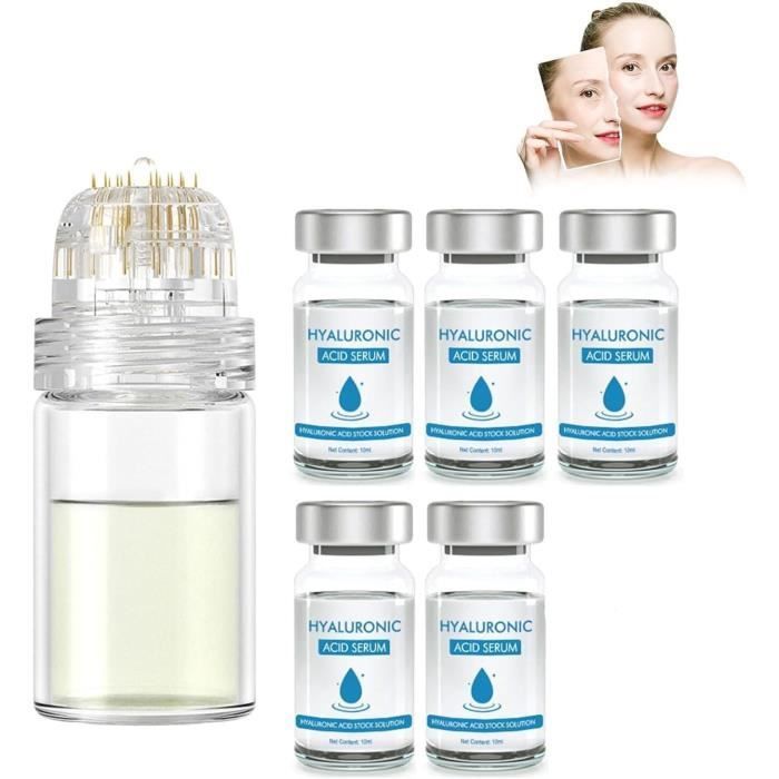 Système de micro-infusion pour visage, système de micro-infusion pour lèvres, système de micro-infusion, sérum d'acide hyaluronique