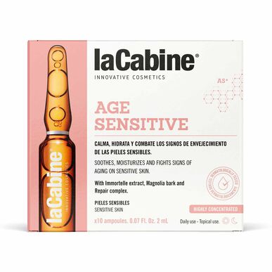 laCabine Age Sensitive -ampullit ikääntymistä vastaan herkälle iholle 10 x 2 ml 10 x 2 ml
