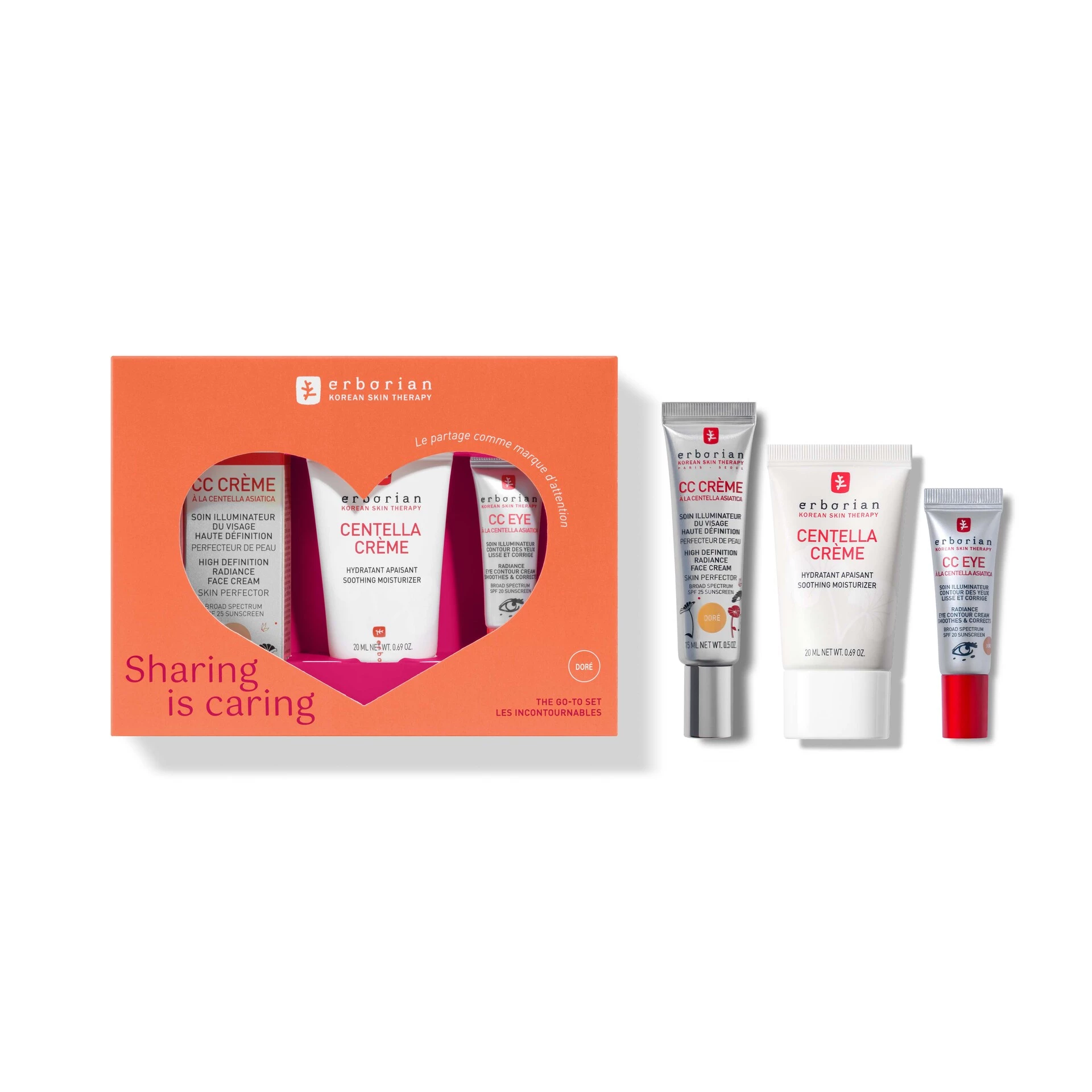 Blagdanski Otkrijte Trio Set - CC Doré Poklon kutija - Erborian