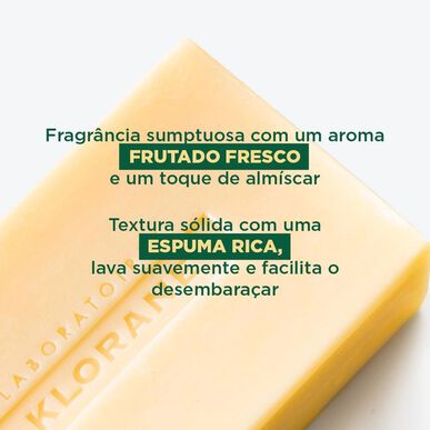 Klorane Mango Shampoo Bar Nærende Mango Solid Shampoo for tørt hår 80 gr 80 gr