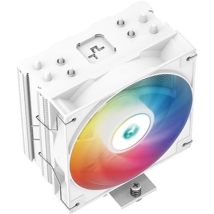 Cooler para CPU - DEEPCOOL - Gammaxx AG400 ARGB - 1x120mm - Compatível com Intel e AMD - Branco
