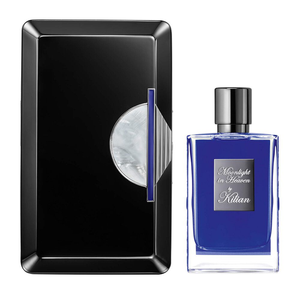Eau de parfum Moonlight In Heaven de By Kilian, présentée dans un coffret cadeau.
