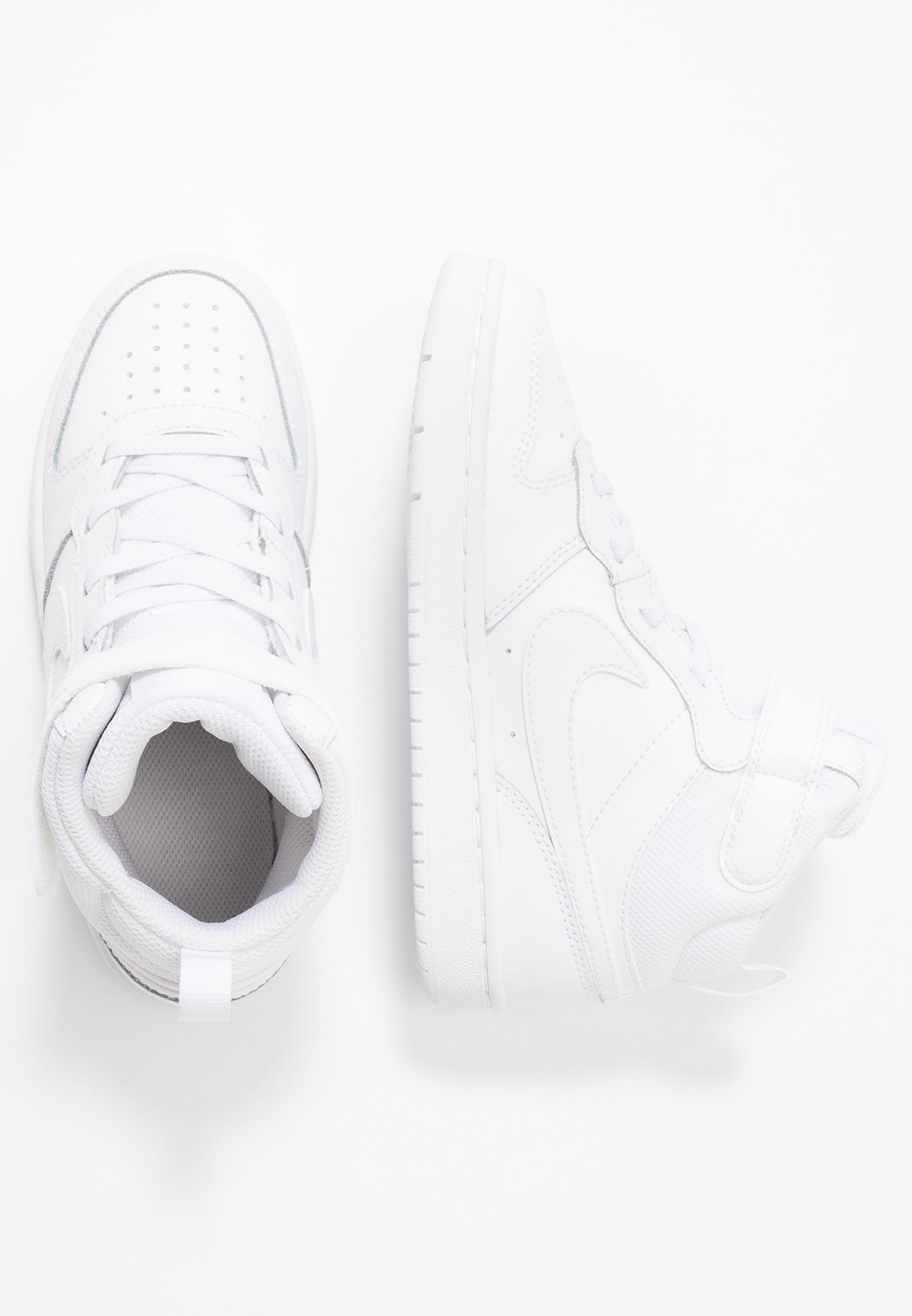 Nike Sportswear COURT BOROUGH MID UNISEX - High-Top-Sneaker - Weiß