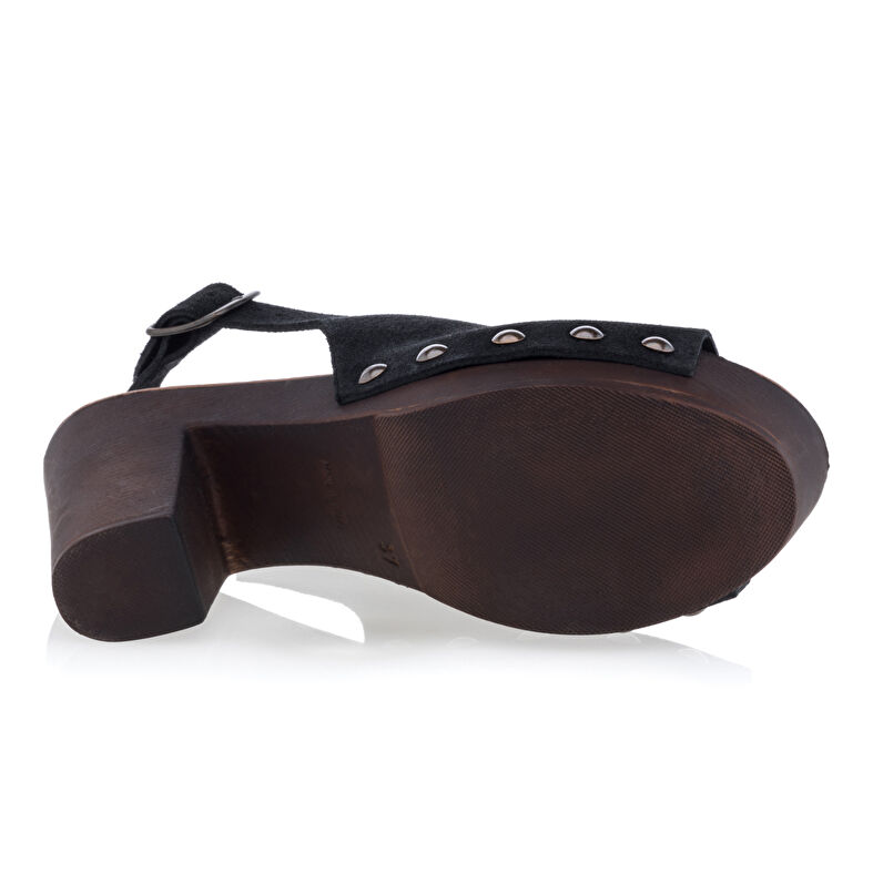 Zuecos/Males negros para mujer