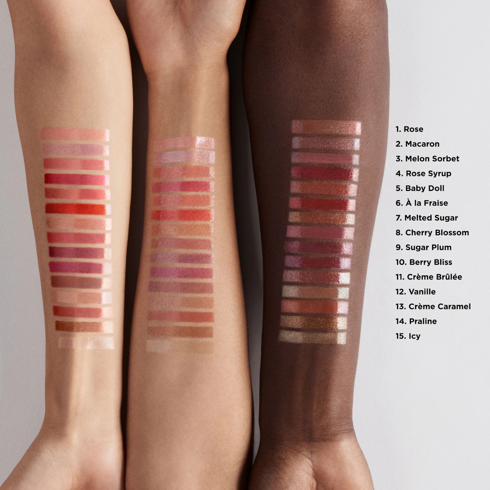 Lip Glacé hidratáló balzsam Gloss Crème Brûlée - Laura Mercier