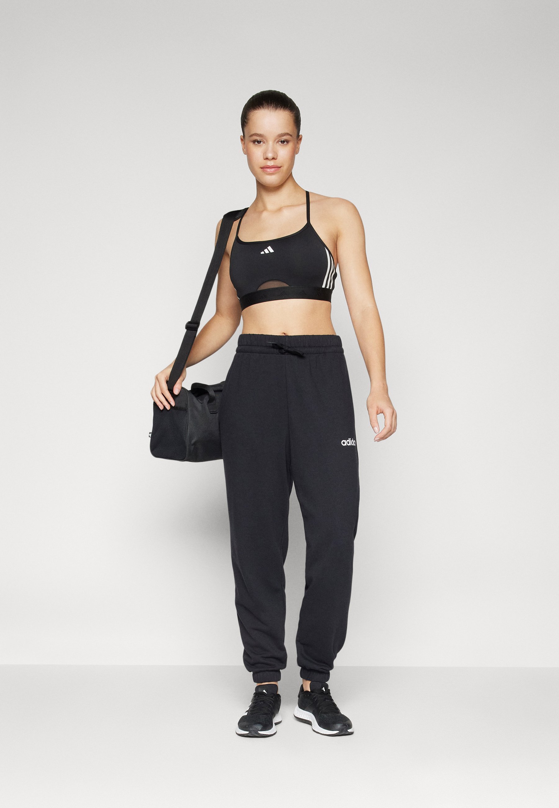 adidas Sportswear trainingsbroek - zwart/wit