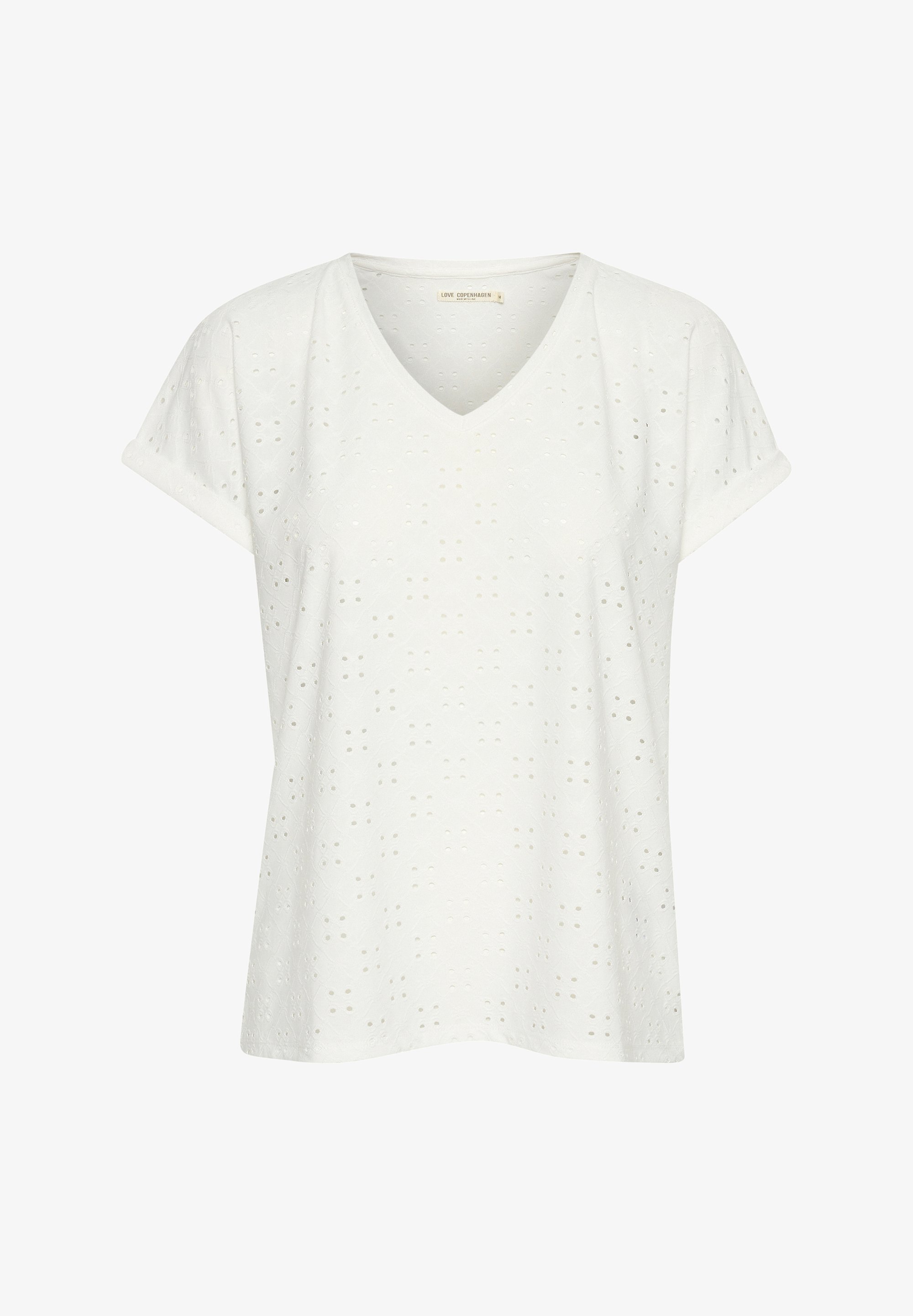 Love Copenhagen SINA - T-shirt met print - helder wit