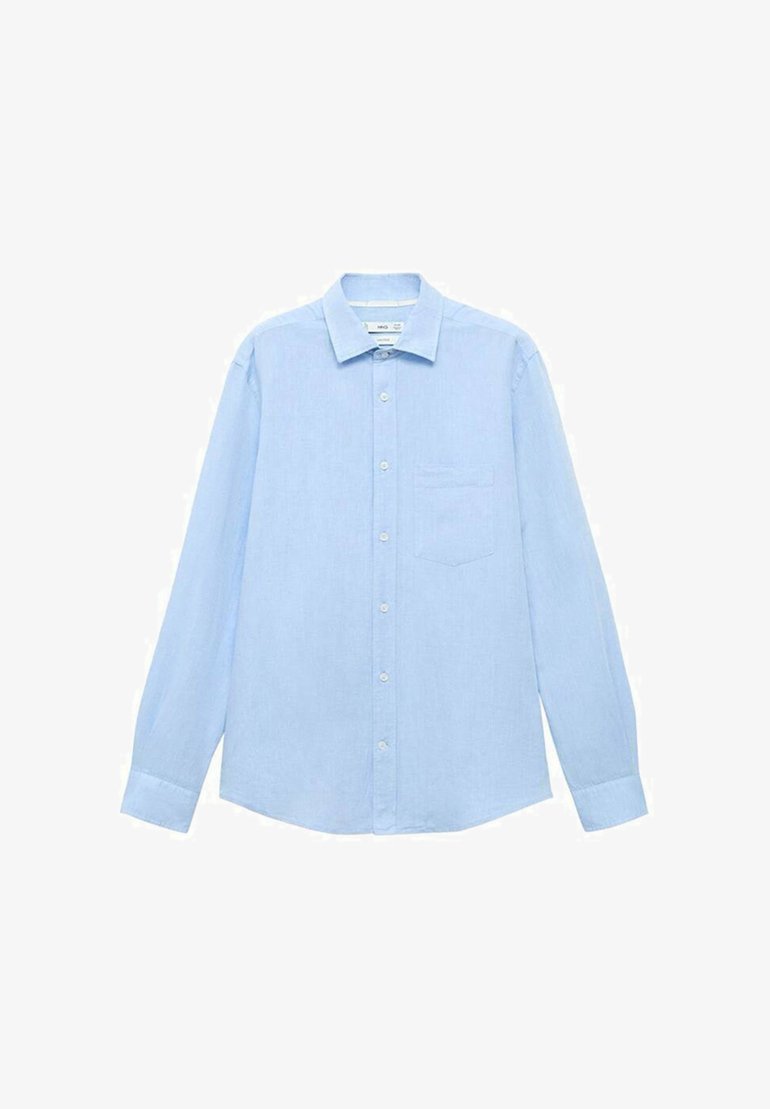 Mango POCKET - Shirt - lichtblauw